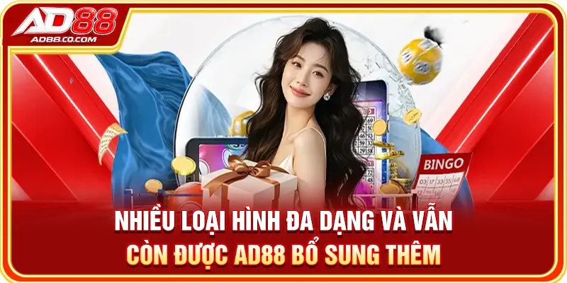 Các trường thông tin cần kiểm tra trong danh mục xổ số AD88