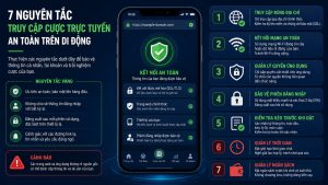 Checklist truy cập cá cược trên điện thoại an toàn