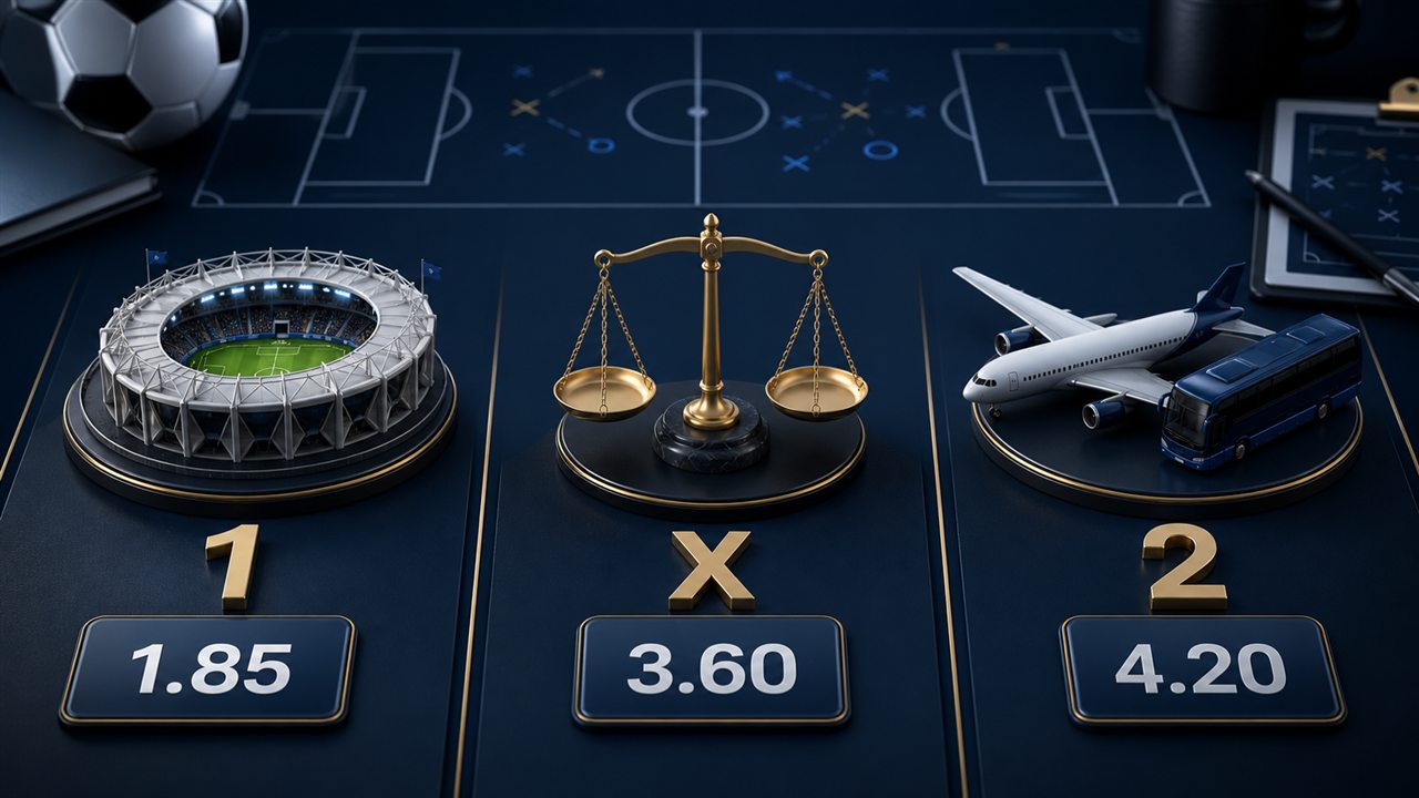 Kèo Châu Âu Là Gì? Cách Đọc Kèo 1X2 Và Tính Odds 2 Minh họa ba cửa 1 X 2 của kèo châu Âu